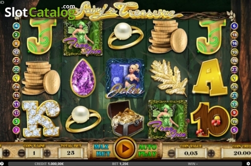 Οθόνη2. Fairy's Treasure Κουλοχέρης 