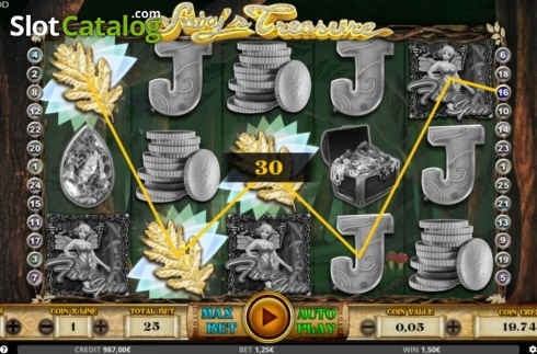 Οθόνη4. Fairy's Treasure Κουλοχέρης 