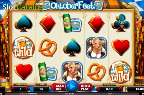Οθόνη2. Oktoberfest (Capecod Gaming) Κουλοχέρης