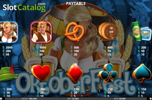 Οθόνη4. Oktoberfest (Capecod Gaming) Κουλοχέρης