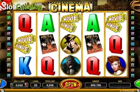 Οθόνη2. Cinema (Capecod Gaming) Κουλοχέρης