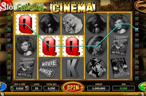 Οθόνη3. Cinema (Capecod Gaming) Κουλοχέρης
