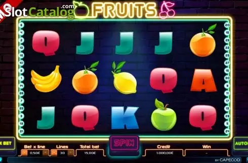 Οθόνη2. Fruits (Capecod) Κουλοχέρης