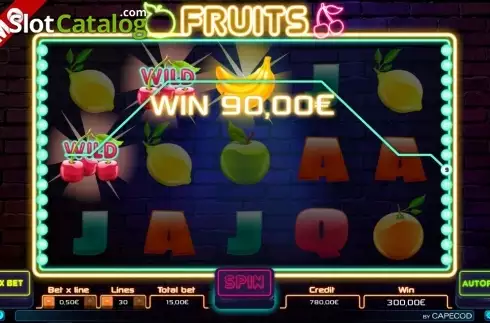 Οθόνη4. Fruits (Capecod) Κουλοχέρης