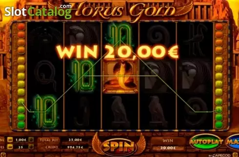 Νίκη. Horus Gold Κουλοχέρης