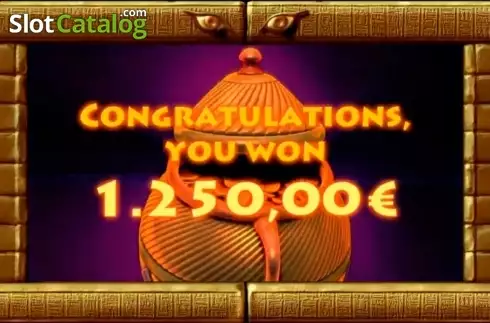 Μπόνους παιχνίδι. Νίκη. Horus Gold Κουλοχέρης