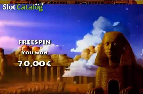Ελεύθερη περιστροφή. Νίκη. Horus Gold Κουλοχέρης
