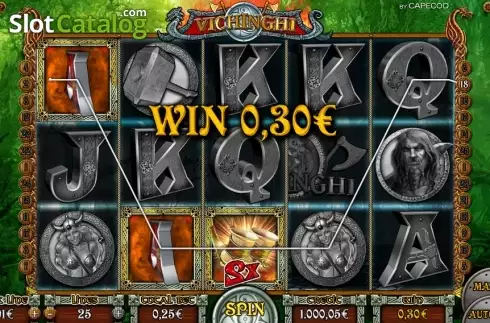 Οθόνη 1. Vikings (Capecod Gaming) Κουλοχέρης 
