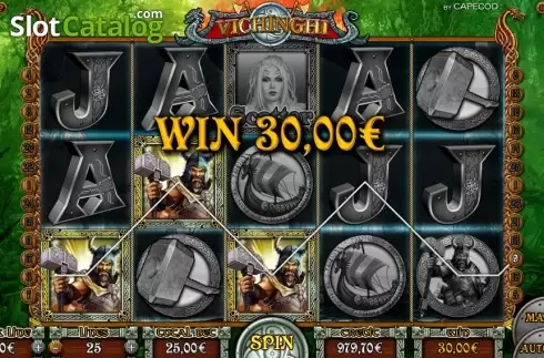Οθόνη 4. Vikings (Capecod Gaming) Κουλοχέρης 