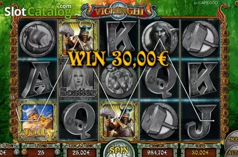 Οθόνη 5. Vikings (Capecod Gaming) Κουλοχέρης 