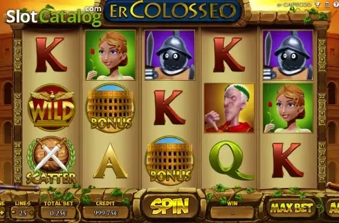 Οθόνη 1. Er Colosseo Κουλοχέρης 