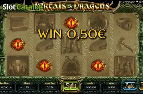 Οθόνη 2. Portals & Dragons Κουλοχέρης 
