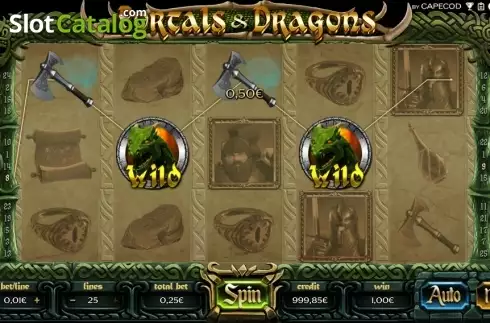 Οθόνη 3. Portals & Dragons Κουλοχέρης 