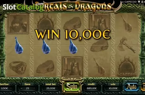 Οθόνη 5. Portals & Dragons Κουλοχέρης 