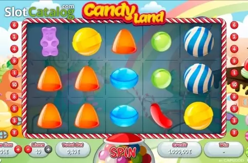 Οθόνη3. Candy Land (Capecod Gaming) Κουλοχέρης