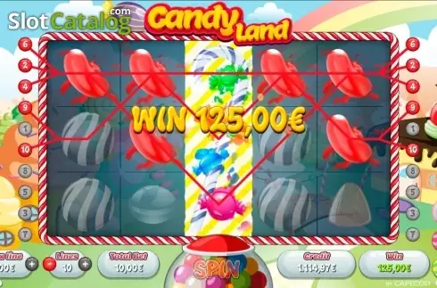 Αγριος. Candy Land (Capecod Gaming) Κουλοχέρης