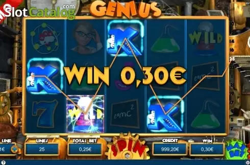 Οθόνη3. Genius (Capecod Gaming) Κουλοχέρης