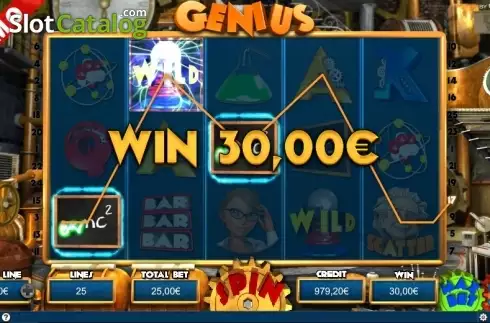 Οθόνη4. Genius (Capecod Gaming) Κουλοχέρης