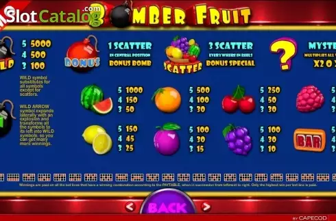 Οθόνη6. Bomber Fruit Κουλοχέρης 