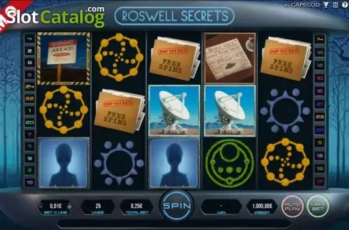 Οθόνη3. Roswell Secrets Κουλοχέρης 