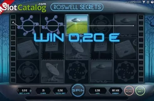 Οθόνη4. Roswell Secrets Κουλοχέρης 