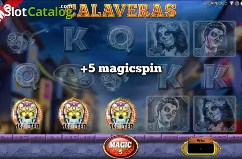 Οθόνη9. Calaveras Κουλοχέρης 
