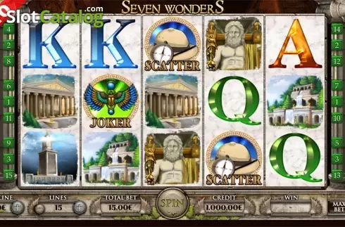 Οθόνη2. Seven Wonders Κουλοχέρης