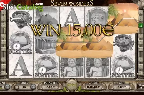 Οθόνη4. Seven Wonders Κουλοχέρης