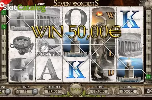 Οθόνη5. Seven Wonders Κουλοχέρης