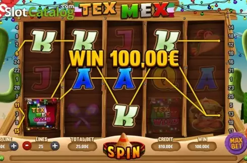 Οθόνη4. Tex Mex Κουλοχέρης