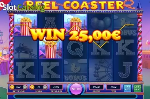 Οθόνη3. Reel Coaster Κουλοχέρης