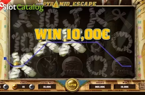 Οθόνη3. Pyramid Escape Κουλοχέρης