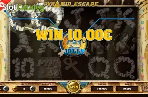 Οθόνη5. Pyramid Escape Κουλοχέρης