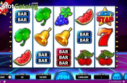Οθόνη2. Lucky Star (Capecod Gaming) Κουλοχέρης