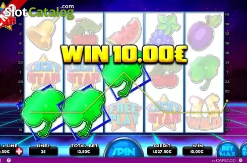 Οθόνη4. Lucky Star (Capecod Gaming) Κουλοχέρης