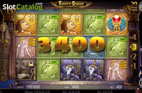 Οθόνη4. Egypt Quest (Casimi) Κουλοχέρης