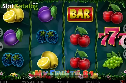 Οθόνη2. My Fruits 81 Κουλοχέρης