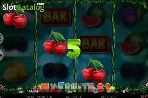 Οθόνη3. My Fruits 81 Κουλοχέρης