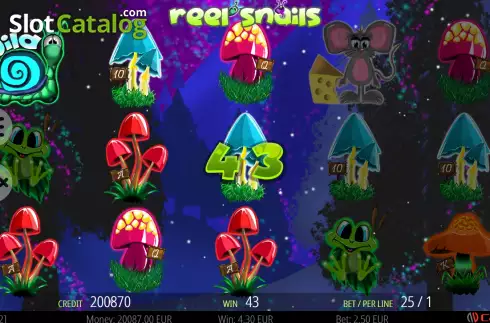 Οθόνη4. Reel Snails Κουλοχέρης 