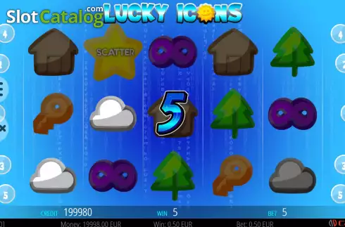 Οθόνη3. Lucky Icons Κουλοχέρης 