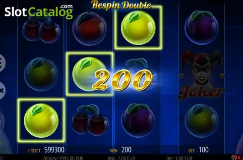 Οθόνη3. Respin Double Κουλοχέρης