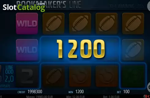 Οθόνη4. Bookmaker's Line Κουλοχέρης 