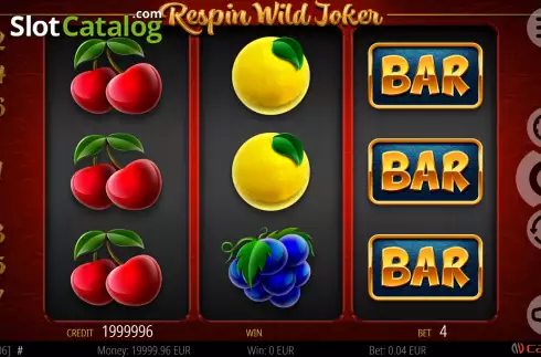 Οθόνη2. Respin Wild Joker Κουλοχέρης