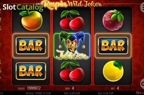 Οθόνη3. Respin Wild Joker Κουλοχέρης