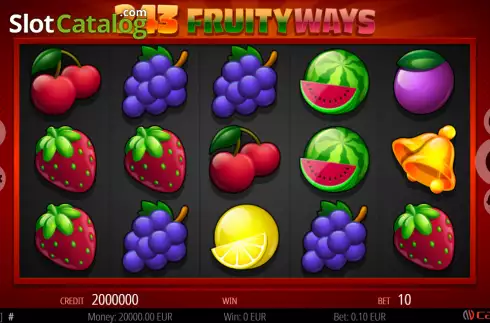 Οθόνη2. 243 Fruity Ways Κουλοχέρης