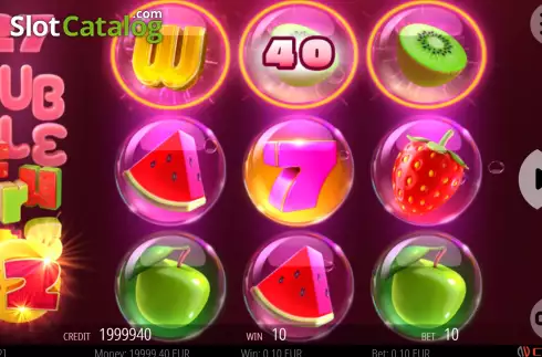 Οθόνη4. 27 Bubble Fruits Κουλοχέρης