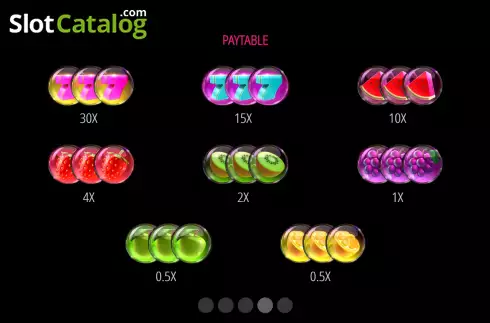 Οθόνη9. 27 Bubble Fruits Κουλοχέρης