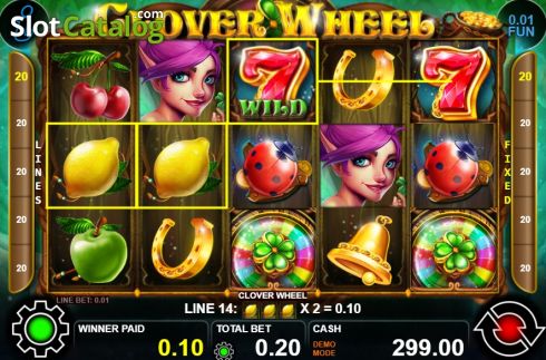 Οθόνη4. Clover Wheel Κουλοχέρης