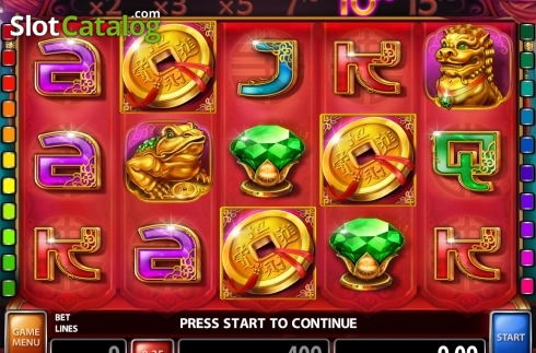 Οθόνη3. Lucky Coin and Green Diamond Κουλοχέρης 