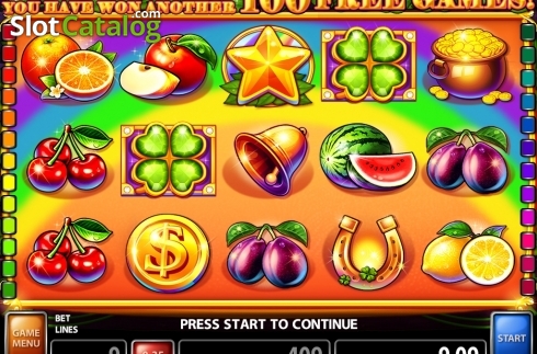 Οθόνη3. Rainbow Treasures (Casino Technology) Κουλοχέρης